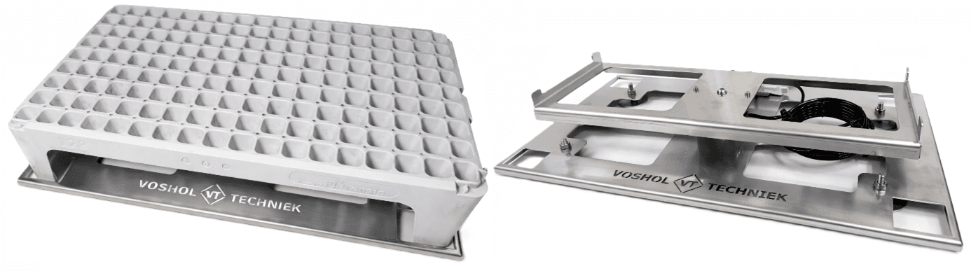 Scale for reusable propagation trays